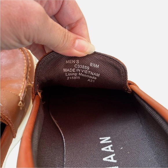Cole Haan Men's Brown Leather Penny Loafers Size 8.5 Preppy Nantucket Slip-on - Picture 7 of 8